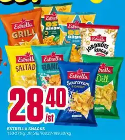 ÖoB Estrella Snacks erbjuda