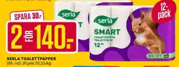 ÖoB SERLA TOALETTPAPPER erbjuda