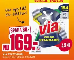 ÖoB VIA Tvättmedel erbjuda