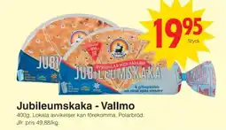 Matöppet Polarbröd jubileumskaka - vallmo erbjuda