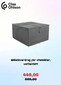 Clas Ohlson Clas Ohlson möbelöverdrag för utemöbler erbjuda