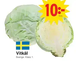 Matöppet Vitkål erbjuda