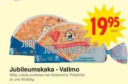 Matöppet Jubileumskaka - Vallmo erbjuda