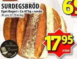 Matvärlden Tensta SURDEGSBRÖD erbjuda