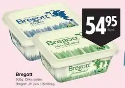 Matöppet Bregott erbjuda