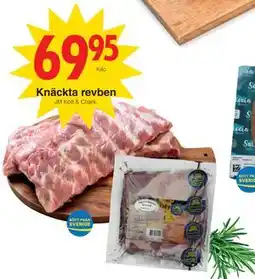 Matöppet Knäckta revben erbjuda