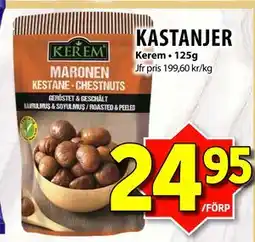 Matvärlden Tensta KASTANJER erbjuda