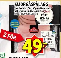 Matvärlden Tensta SMÖRGÅSPÅLÄGG erbjuda