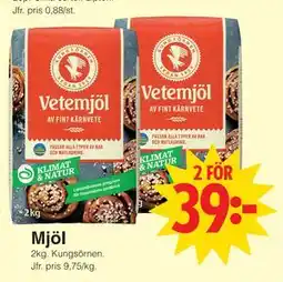 Matöppet Mjöl erbjuda