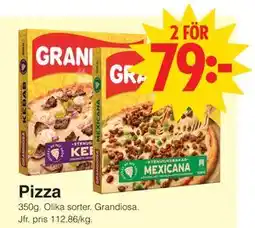 Matöppet Pizza erbjuda