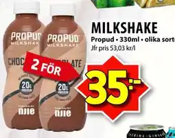 Matvärlden Tensta MILKSHAKE erbjuda