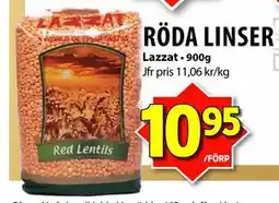 Matvärlden Tensta RÖDA LINSER erbjuda