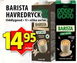 Matvärlden Tensta BARISTA HAVREDRYCK erbjuda