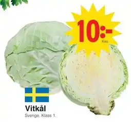 Matöppet Vitkål erbjuda