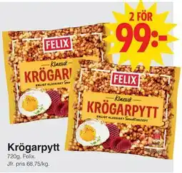 Matöppet Krögarpytt erbjuda