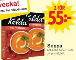 Matöppet Soppa erbjuda