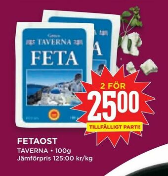 Willys Hemma Fetaost erbjuda