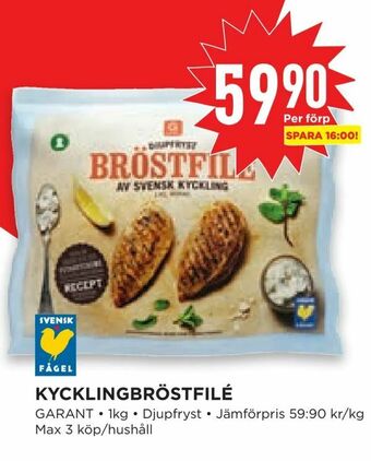 Willys Hemma Kycklingbröstfilé erbjuda