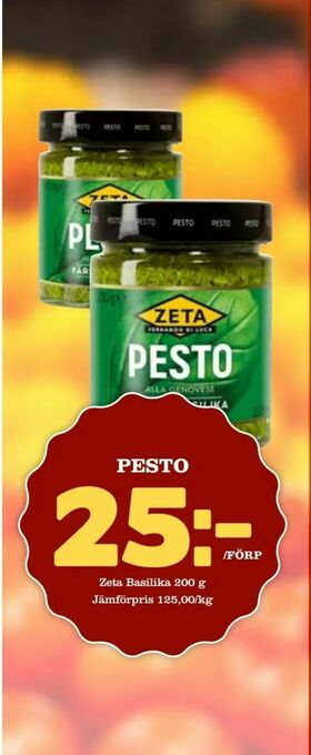 Matdax Pesto erbjuda