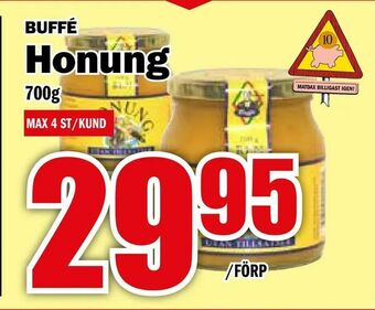 Matdax Honung erbjuda