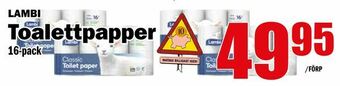 Matdax Toalettpapper erbjuda