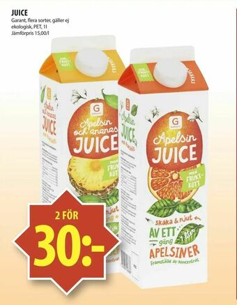 Matvärlden Tensta Juice erbjuda