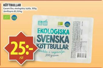 Matvärlden Tensta Köttbullar erbjuda