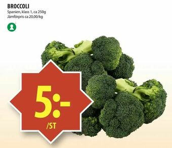 Matvärlden Tensta Broccoli erbjuda