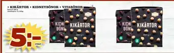 Matvärlden Tensta kikärtor • kidneybönor • vitabönor erbjuda