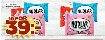 Nya Pulsen Nudlar erbjuda