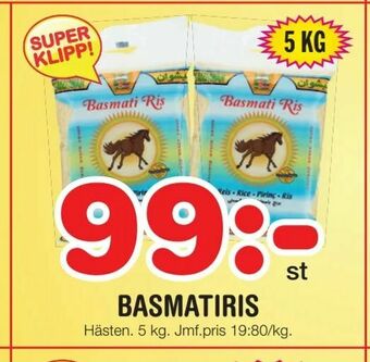 Nya Pulsen Basmatiris erbjuda