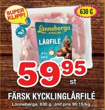 Nya Pulsen Färsk kycklinglårfilé erbjuda