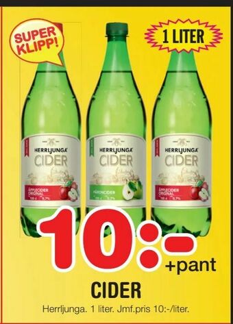 Nya Pulsen Cider erbjuda