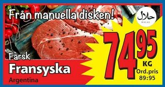 Supergrossen Fransyska erbjuda
