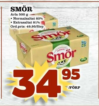 Supergrossen Smör erbjuda