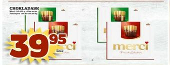 Supergrossen Chokladask erbjuda