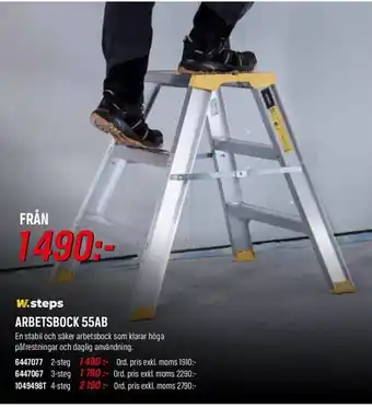 W.steps arbetsbock 55ab