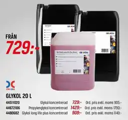 Swedol Q8 Oils glykol 20 l erbjuda