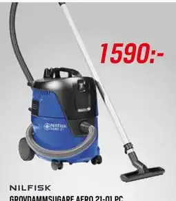 Swedol Nilfisk grovdammsugare aero 21-01 pc erbjuda