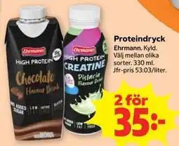 Stora Coop Proteindryck erbjuda