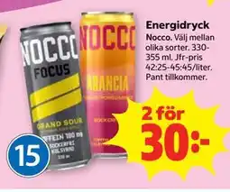 Stora Coop Energidryck erbjuda