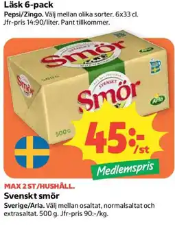 Coop Smör erbjuda