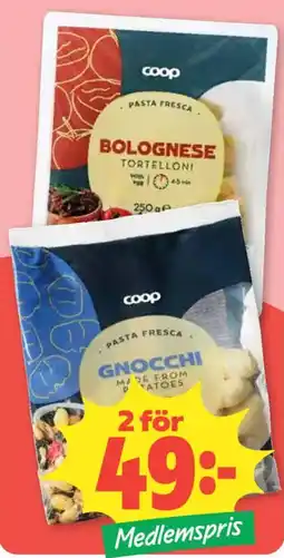 Coop Coop pasta fresca erbjuda