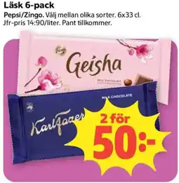 Coop Karl Fazer milk chocolate erbjuda