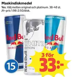 Coop Red Bull erbjuda