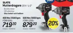 thansen Mutterdragare 20 V / 1/2 erbjuda