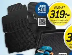 thansen Modellanpassade bilmattor i gummi erbjuda