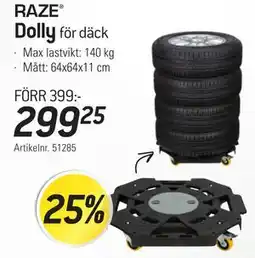 thansen RAZE Dolly för däck erbjuda