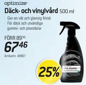 Optimize Däck- och vinylvård 500 ml