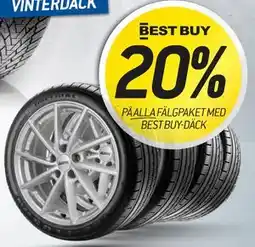 thansen BEST BUY PÅ ALLA FÄLGPAKET MED BEST BUY-DÄCK erbjuda